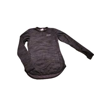 Columbia Women's Gray Workout Pullover w/Thumbholes & Hoidie type Pocket Size XS